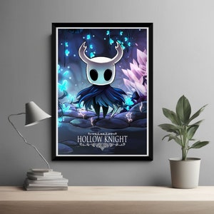 Hollow Knight Full Art Framed Print