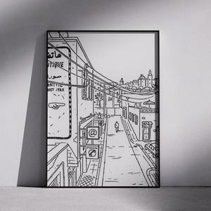 Counter Strike 2 - Dust II - Map Art - Framed Print