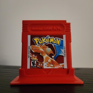 ポケモン レッドカートリッジ 3D プリント - ゲームボーイ サイズ