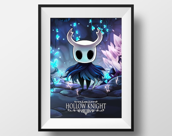 Hollow Knight Full Art Framed Print - Etsy