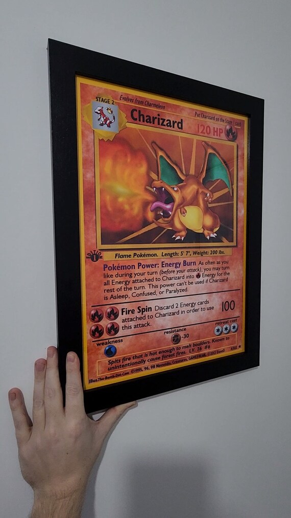 charizard pokemon card poster Pokémon Center: Pokémon All-Time Favorites Home Attack 1 Charizard Poster – Pokemon Inspired