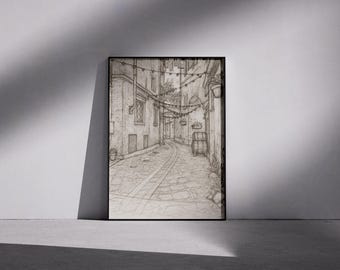 Counter-Strike 2 Inferno Map Print – Gamer Wall Art