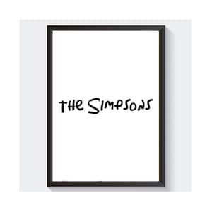 The Simpsons Classic Framed Print