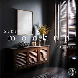 Interior Frame Mockup, Frame Mockup, Wood Mockup Frame, Poster Frame Mockup, Digital Mockup, Rustic Frame Mockup, Iso A Mockup, Queen