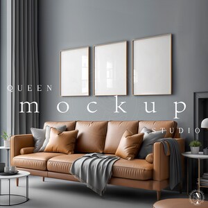Interior Frame Mockup, 3 Frame Mockup, Wood Mockup Frame, Poster Frame Mockup, Print Frame Mockup, Vintage Frame Mockup, DIN A , Queen