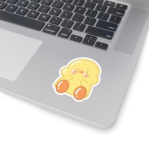 Leuke Daisy de Duck Kiss Cut Sticker