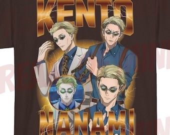 Retro Nanami Kento T-Shirt, Anime Fan Graphic Tee