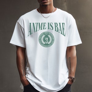Anime is bae shirt anime gym shirt vintage anime t shirt gym pump cover funny women workout shirt men workout shirt weight lifting t-shirt