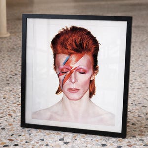Lámina artística de Aladdin Sane Ziggy Stardust – Póster con retrato de David Bowie (descarga digital)