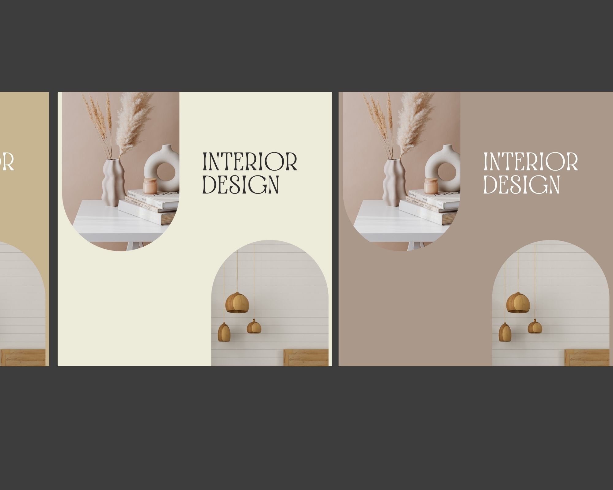 Interior Design Social Bundle Templates Editable in Canva - Etsy