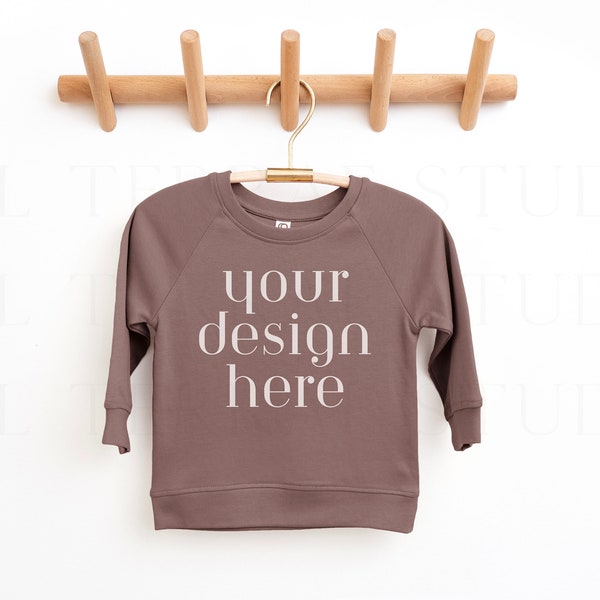 Aster Colored Organics Portland Pullover | Portland Pullover | Kids Sweatshirt Mockup | Toddler Sweatshirt Mockups | Pullover Mockup