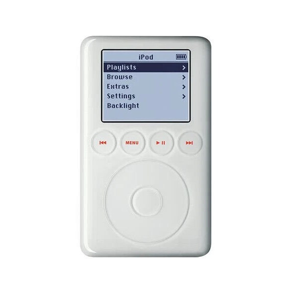 Apple iPod Classic 3rd Generation 15GB White (A1040 / M8946LL/A) w/ Wolfson DAC! 100% Factory Original - Guaranteed to Boot Up (as-is)