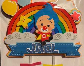 Payaso Plim Plim Cake Topper