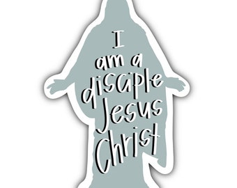 Christus I am a disciple of Jesus Christ sticker | 2024 LDS youth theme sticker pack | LDS youth stickers | youth gifts | 3 Nephi 5:13 | LDS