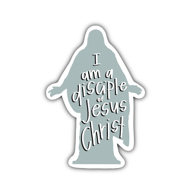 Christus I am a disciple of Jesus Christ sticker | 2024 LDS youth theme sticker pack | LDS youth stickers | youth gifts | 3 Nephi 5:13 | LDS