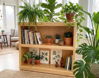 Two-Tier Ferris Bookcase, Tung Oil