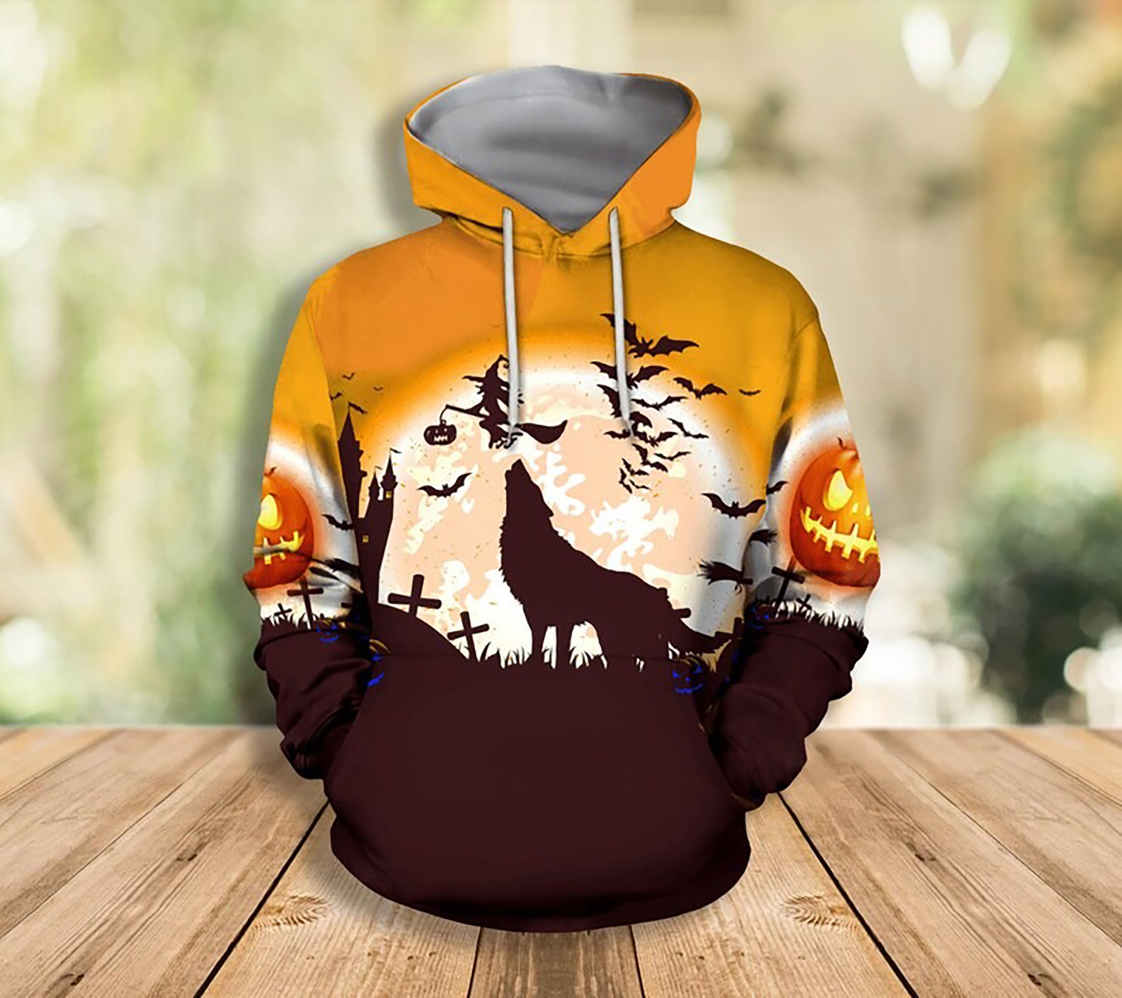 Wolf Hoodie 3d - Etsy