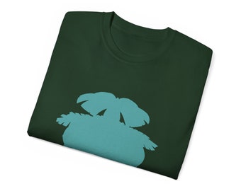 フシギバナシルエットTシャツ - Etsy 日本