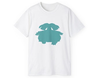 フシギバナシルエットTシャツ - Etsy 日本