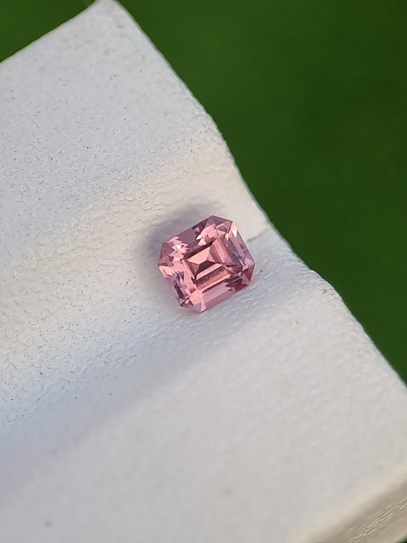 Pink Spinel Stone Eye Clean Natural Loose Untreated Unheated Faceted From Afghanistan