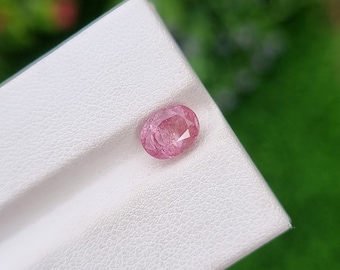 Pink Spinel Stone Natural Loose Untreated Unheated Faceted From Tajikistan