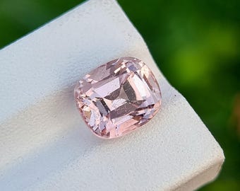 Natural Pink Imperial Topaz – 5.76 Ct – Cushion Cut – Untreated – Katlang, Pakistan