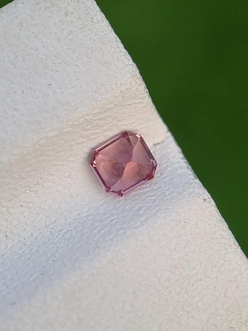 Pink Spinel Stone Eye Clean Natural Loose Untreated Unheated Faceted From Afghanistan