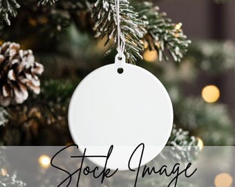 Video di mockup di ornamenti, mockup di ornamenti circolari, mockup di ornamenti PSD, mockup di ornamenti in ceramica, file PSD, ornamento circolare rotante