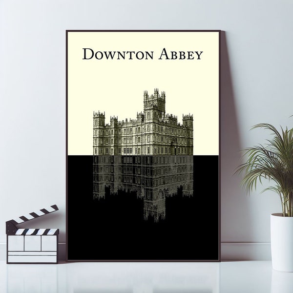 Downton Abbey, Movie Poster, Wall Art Prints, Art Poster, Canvas Material Gift, Keepsake, Home Decor, Live Room Wall Art