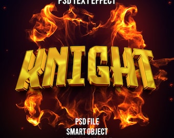 3D Gold Text Effect | Premium Photoshop PSD (Digital Download)