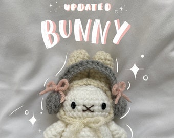 UPDATED* Bunny With Hat Crochet Pattern