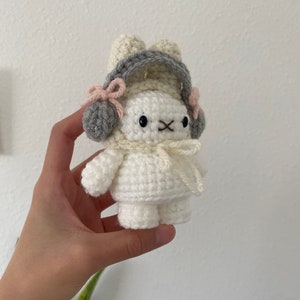 UPDATED Bunny With Hat Crochet Pattern image 3