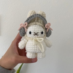 UPDATED Bunny With Hat Crochet Pattern image 2