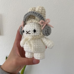 UPDATED Bunny With Hat Crochet Pattern image 6