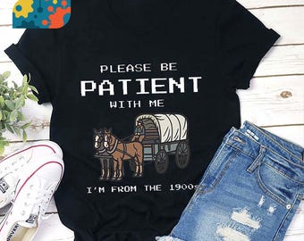 S'il vous plaît soyez patient avec moi, t-shirt enseignant, chemise enseignante, chemise maternelle, chemise enseignante, cadeau pour enseignant