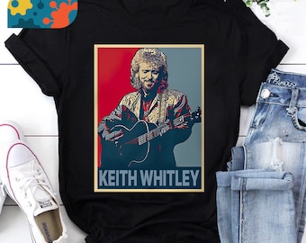 Vintage Retro Keith Whitley Shirt, Keith Whitley T-Shirt , Singer Shirt, Country Music Lover Shirt, Musician Gift, Vintage Shirt