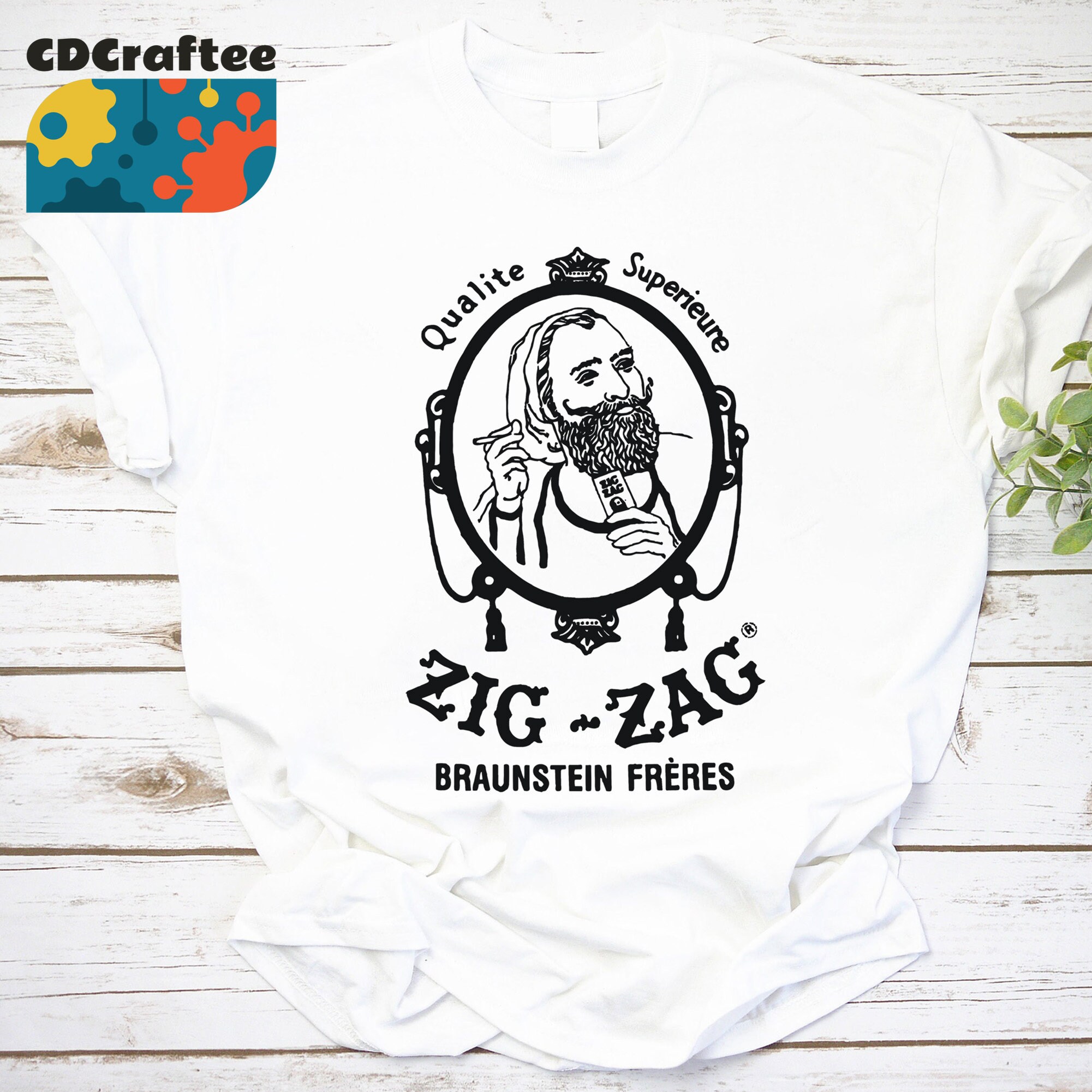 Zig zag man shirt - Etsy 日本