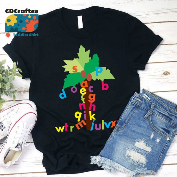 Letters Chicka Chicka Boom Boom T-Shirt, Teacher Life Shirt, Kindergarten Shirt, Teacher Shirt, Gift For Teacher