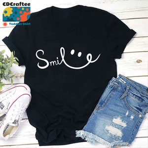 Smile Face Teacher T-Shirt, Funny Teacher Shirt, Kindergarten Shirt, Teacher Shirt, Gift For Math Teacher