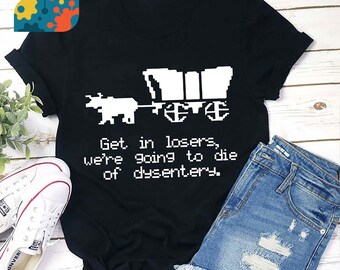 T-shirt enseignant Get In Loser, T-shirt de vie enseignant, Chemise maternelle, Chemise enseignant, Cadeau pour enseignant