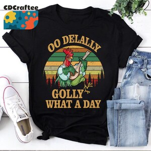 OO De Lally wat een dag haan Bard vintage T-shirt, Robin Hood shirt, Alan A Dale shirt, haan shirt, vintage shirt
