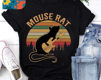 Mouse Rat Andy Dwyer Parks And Recreation Vintage Retro T-Shirt, Mouse Rat Shirt, Parks And Recreation Shirt, TV Show Shirt, Vintage Shirt
