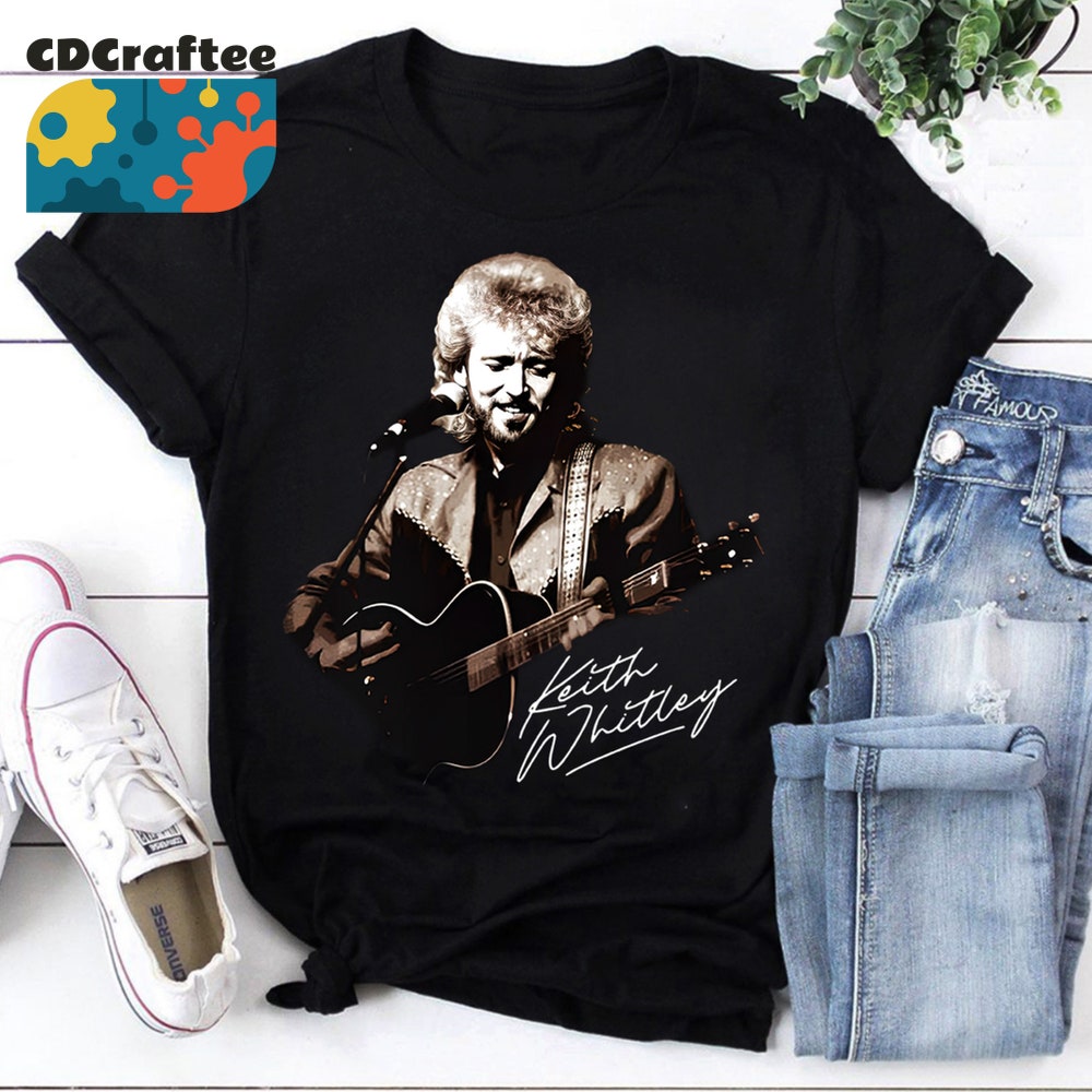 Country Music Keith Whitley Sandy T-Shirt, Keith Whitley Shirt, Singer Shirt, Country Music Lover Shirt, Musician Gift, Vintage Shirt