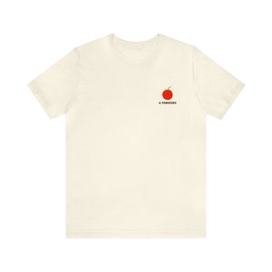 Super Cute Italian Il Pomodoro Tee for Tomato Girl Summer