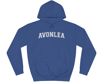 Anne of Avonlea Literary Unisex College Hoodie