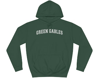 Green Gables Literary College Hoodie | Anne of Green Gables Inspired Sweatshirt