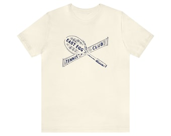 East Egg Tennis Club | The Great Gatsby Inspired Unisex Jersey Short Sleeve Tee