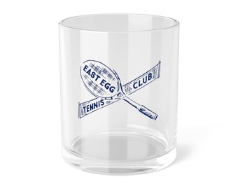 East Egg Tennis Club | The Great Gatsby Inspired 10oz Bar Glass