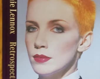 Vtg 1984 Eurythmics T-shirt Black S/M 80s New Wave Music Band