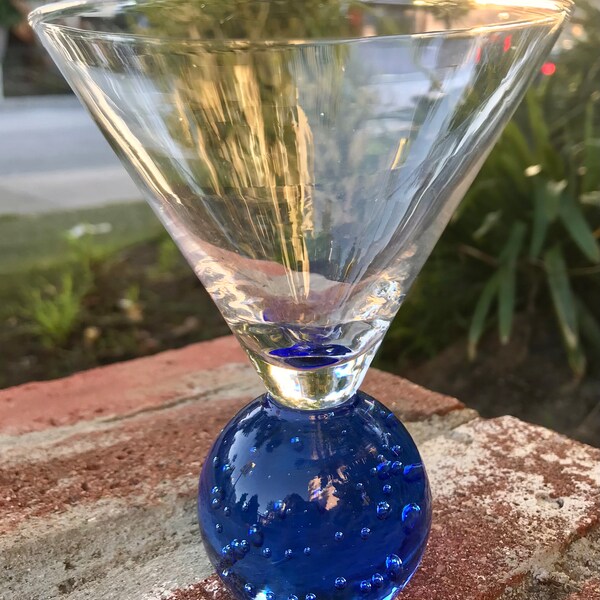Ball Martini Glass Etsy